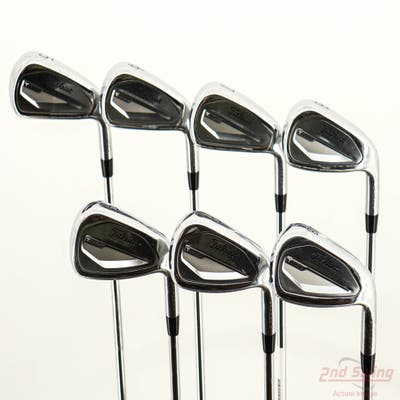 Titleist 2023 T350 Iron Set 5-PW GW True Temper AMT Red R300 Steel Regular Right Handed +1/4"