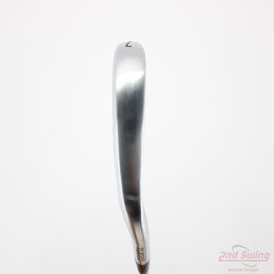 Callaway Apex Ti Fusion 250 Plated Single Iron 7 Iron Dynamic Gold Mid 90 Steel Stiff Right Handed 37.25in