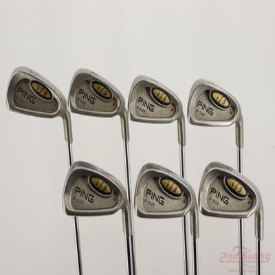 Ping i3 Oversize Iron Set 4-9 Iron Ping JZ Steel Stiff Right Handed Red dot +1/2"