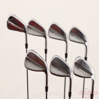 Titleist 2023 T150/T200 Combo Iron Set 4-PW True Temper Dynamic Gold 120 Steel X-Stiff Right Handed +1/4"