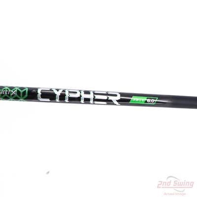 Used W/ PXG RH Adapter Project X Cypher 2.0 50g Fairway Shaft Stiff 41.75in