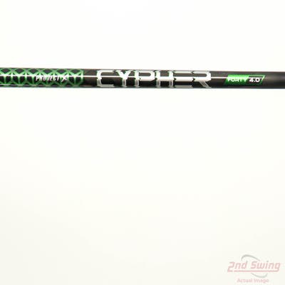 Used W/ PXG LH Adapter Project X Cypher 2.0 40g Driver Shaft Ladies 44.0in