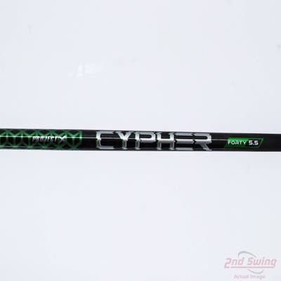 Used W/ PXG RH Adapter Project X Cypher 2.0 40g Driver Shaft Regular 44.0in