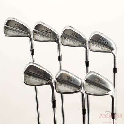 Titleist 2023 T150 Iron Set 4-PW Project X Rifle 6.0 Steel Stiff Right Handed +1/4"