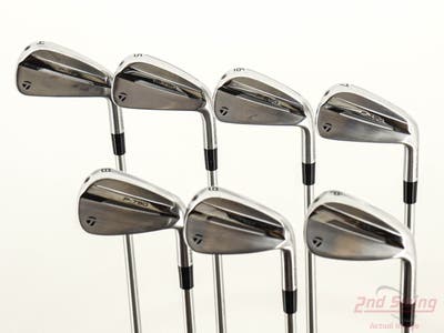 Mint TaylorMade 2025 P790 Iron Set 4-PW FST KBS Tour C-Taper 120 Steel Stiff Right Handed +3/4"