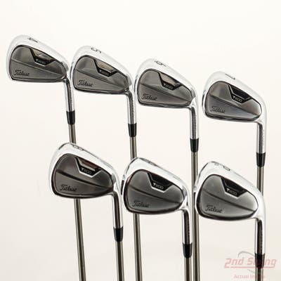 Titleist 2021 T200 Iron Set 4-PW Aerotech SteelFiber i95cw Graphite Stiff Right Handed +1/4"
