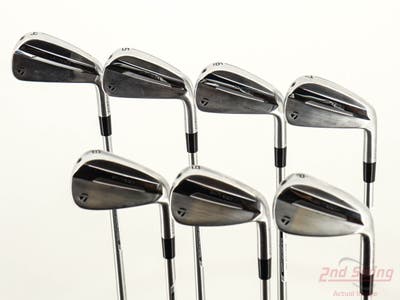 Mint TaylorMade 2025 P790 Iron Set 4-PW FST KBS Tour C-Taper 120 Steel Stiff Right Handed +3/4"