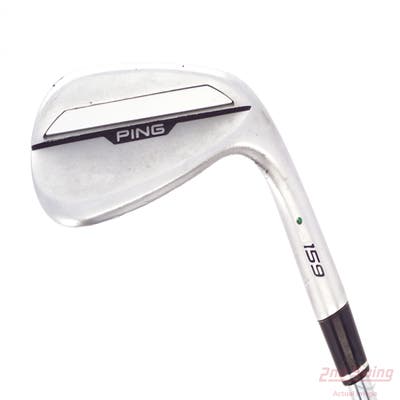Ping s159 Chrome Wedge Sand SW 54° 12 Deg Bounce S Grind Project X Wedge 6.0 Steel Stiff Right Handed Green Dot 34.75in