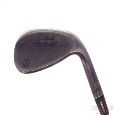 Titleist Vokey SM7 Jet Black Wedge Sand SW 56° 10 Deg Bounce S Grind SM7 BV Steel Wedge Flex Right Handed 35.5in