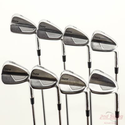 Ping i525 Iron Set 4-PW GW AWT 2.0 Steel Regular Right Handed Blue Dot +1/4"