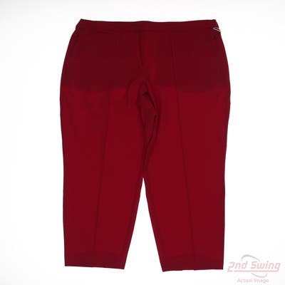 New Womens Kinona Pants Small S x37 Red MSRP $80