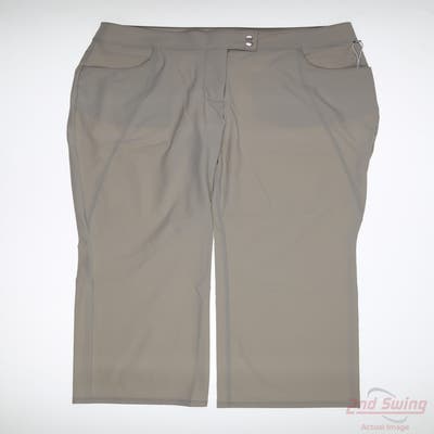 New Womens Kinona Pants Large L x40 Tan MSRP $80