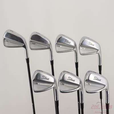 Titleist 2023 T150 Iron Set 4-PW Mitsubishi MMT 70 Graphite Regular Right Handed +1/4"