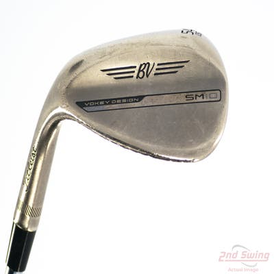 Titleist Vokey SM10 Nickel Wedge Sand SW 54° 10 Deg Bounce S Grind Titleist Vokey BV Steel Wedge Flex Left Handed 34.75in