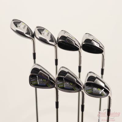 Tour Edge Hot Launch 4 Combo Iron Set 4H 5H 6-PW UST Mamiya HL4 Graphite Regular Right Handed +1/2"