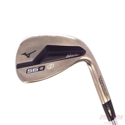 Mizuno S23 Copper Cobalt Wedge Sand SW 56° 12 Deg Bounce S Grind FST KBS Hi-Rev 2.0 Steel Wedge Flex Right Handed 35.5in