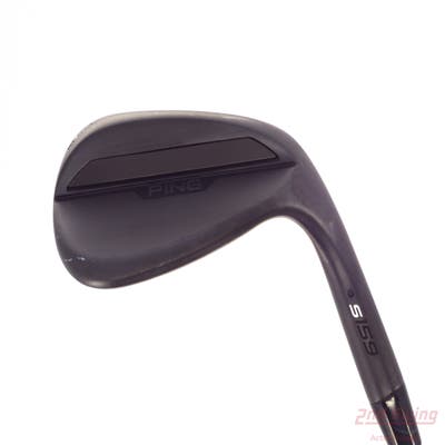 Ping s159 Midnight Wedge Sand SW 56° 12 Deg Bounce S Grind Ping Z-Z115 Steel Wedge Flex Right Handed Black Dot 35.5in