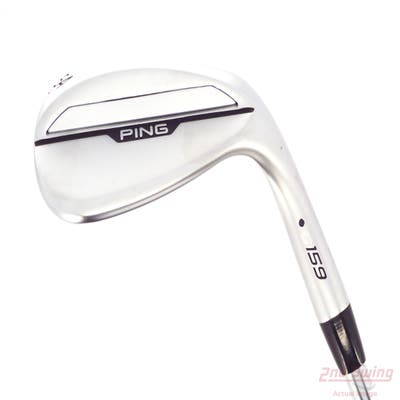 Ping s159 Chrome Wedge Sand SW 54° 10 Deg Bounce H Grind Ping Z-Z115 Steel Wedge Flex Right Handed Black Dot 35.25in