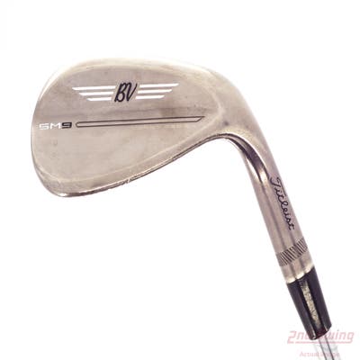 Titleist Vokey SM9 Brushed Steel Wedge Sand SW 56° 10 Deg Bounce S Grind Titleist Vokey BV Steel Wedge Flex Right Handed 34.5in