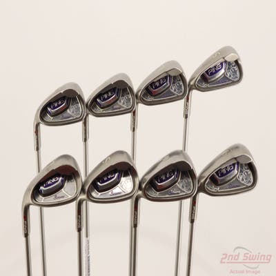 Ping Serene Iron Set 5-PW SW LW Ping ULT 210 Ladies Lite Graphite Ladies Left Handed Red dot +1/4"