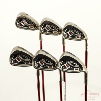 Ping G15 Iron Set 6-PW SW Ping TFC 149I Graphite Regular Right Handed Red dot -1/4"