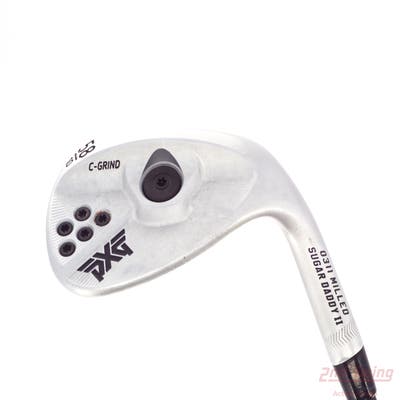 PXG 0311 Milled Sugar Daddy II Wedge Lob LW 58° 10 Deg Bounce C Grind Mitsubishi MMT 80 Graphite Stiff Right Handed 35.0in