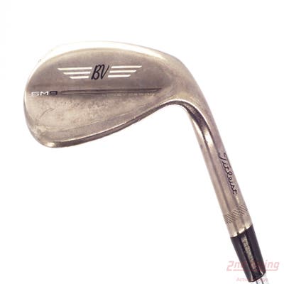 Titleist Vokey SM9 Brushed Steel Wedge Lob LW 60° 8 Deg Bounce M Grind Titleist Vokey BV Steel Wedge Flex Right Handed 35.25in