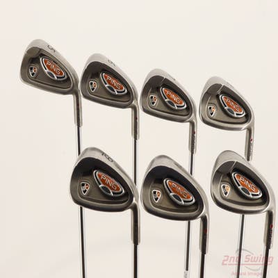 Ping G10 Iron Set 5-PW GW Ping AWT Steel Stiff Right Handed Red dot STD