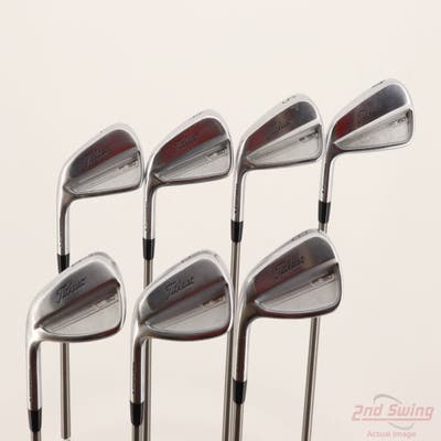 Titleist 2025 T150 Iron Set 4-PW Aerotech SteelFiber i110cw Graphite Regular Left Handed STD