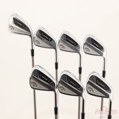 Callaway Apex Pro 24 Iron Set 4-PW Aerotech SteelFiber i95 Graphite Regular Right Handed STD