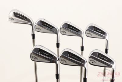 Callaway Apex Pro 24 Iron Set 4-PW Aerotech SteelFiber i95 Graphite Regular Right Handed STD