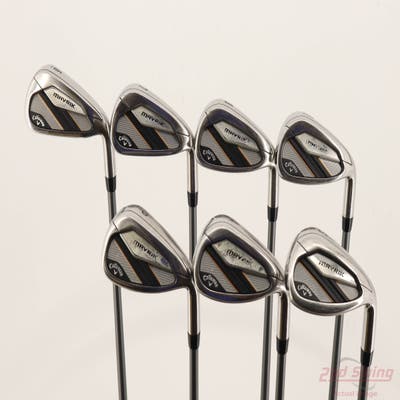Callaway Mavrik Iron Set 6-PW AW SW Project X Catalyst 55 Graphite Senior Right Handed STD
