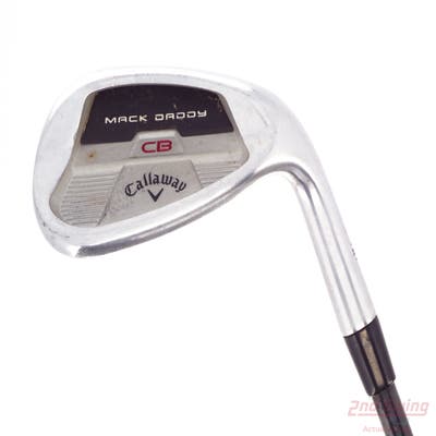 Callaway Mack Daddy CB Wedge Gap GW 52° 12 Deg Bounce FST KBS Hi-Rev 2.0 125 Steel Stiff Right Handed 36.25in