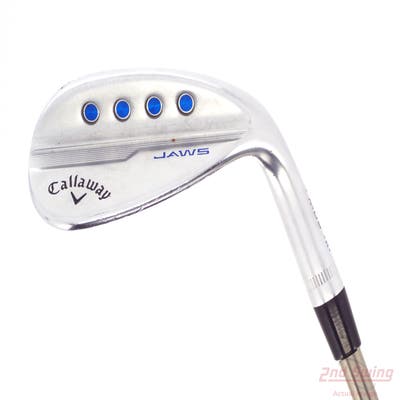 Callaway Jaws MD5 Platinum Chrome Wedge Sand SW 56° 12 Deg Bounce W Grind UST Mamiya Recoil Wedge Graphite Wedge Flex Right Handed 34.0in