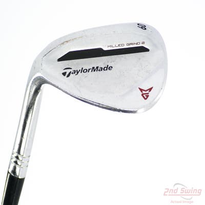 TaylorMade Milled Grind 2 Chrome Wedge Lob LW 60° 6 Deg Bounce LB True Temper Dynamic Gold S200 Steel Stiff Left Handed 35.0in