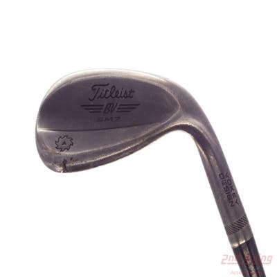 Titleist Vokey SM7 Jet Black Wedge Lob LW 60° 10 Deg Bounce S Grind SM7 BV Steel Wedge Flex Right Handed 35.0in