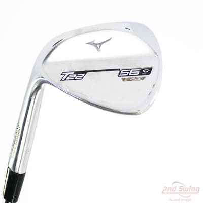 Mint Mizuno T22 Satin Chrome Wedge Sand SW 56° 10 Deg Bounce D Grind True Temper Dynamic Gold Tour Issue S400 Steel Stiff Left Handed 35.5in