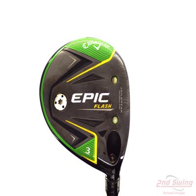 Callaway EPIC Flash Fairway Wood 3 Wood 3W 15° Oban Isawa Red 75 Graphite Stiff Right Handed 43.0in