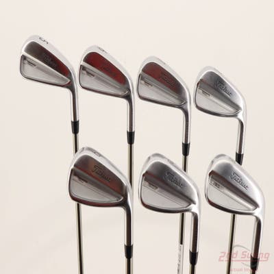 Titleist 2023 T150 Iron Set 5-PW AW UST Mamiya Recoil 65 F3 Graphite Regular Right Handed -3/4"