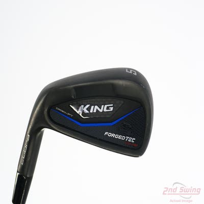 Cobra KING BLK Forged Tec One Length Single Iron 5 Iron FST KBS Tour FLT Steel Stiff Left Handed 37.25in