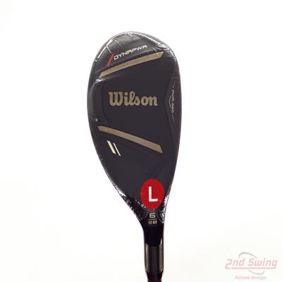 Mint Wilson Staff 2025 DYNAPWR Hybrid 6 Hybrid 28° Project X Denali Red 50HY Graphite Ladies Right Handed 38.25in