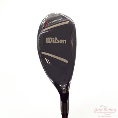 Mint Wilson Staff 2025 DYNAPWR Hybrid 6 Hybrid 28° Project X Denali Red 60HY Graphite Senior Right Handed 39.25in