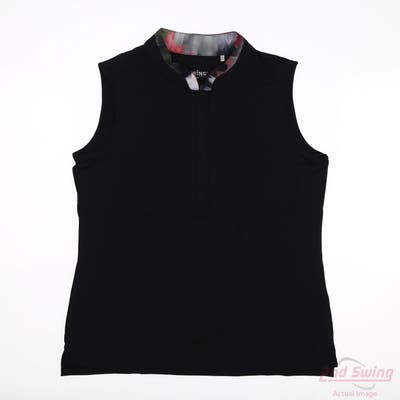New Womens Swing Control Sleeveless Small S Black MSRP $80