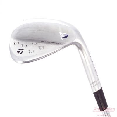 TaylorMade Milled Grind 3 Raw Chrome Wedge Lob LW 60° 10 Deg Bounce SB KBS Tour 130 Steel X-Stiff Right Handed 35.0in