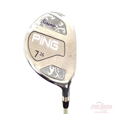 Ping Serene Fairway Wood 7 Wood 7W 26° Ping ULT 210 Ladies Lite Graphite Ladies Right Handed 41.5in