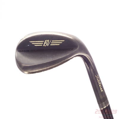 Titleist Vokey SM9 Jet Black Wedge Lob LW 62° 8 Deg Bounce M Grind Titleist Vokey BV Steel Wedge Flex Right Handed 35.0in