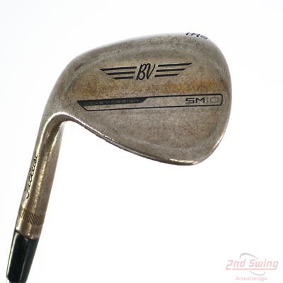 Titleist Vokey SM10 Raw Wedge Sand SW 56° 10 Deg Bounce S Grind True Temper AMT Black S300 Steel Stiff Left Handed 35.0in