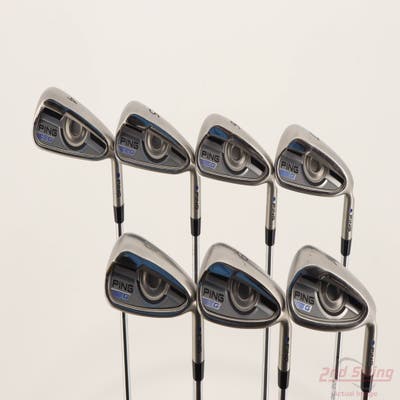 Ping 2016 G Iron Set 4-PW Ping Z-Z65 Steel Stiff Right Handed Blue Dot +1/4"