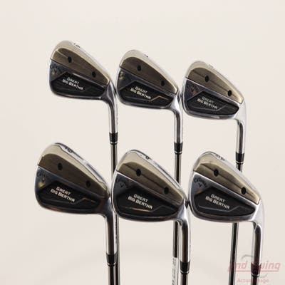Callaway Great Big Bertha 23 Iron Set 6-PW AW UST Helium Nanocore IP 60 Graphite Regular Right Handed STD