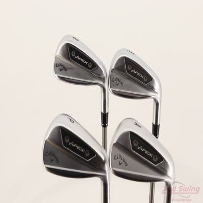 Callaway Apex Ai200 Iron Set 8-PW AW Aerotech SteelFiber fc90 Graphite Stiff Right Handed +1/4"